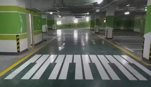 中宁仓库划线
